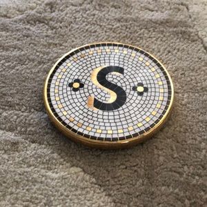 Anthropologie “S” Coaster